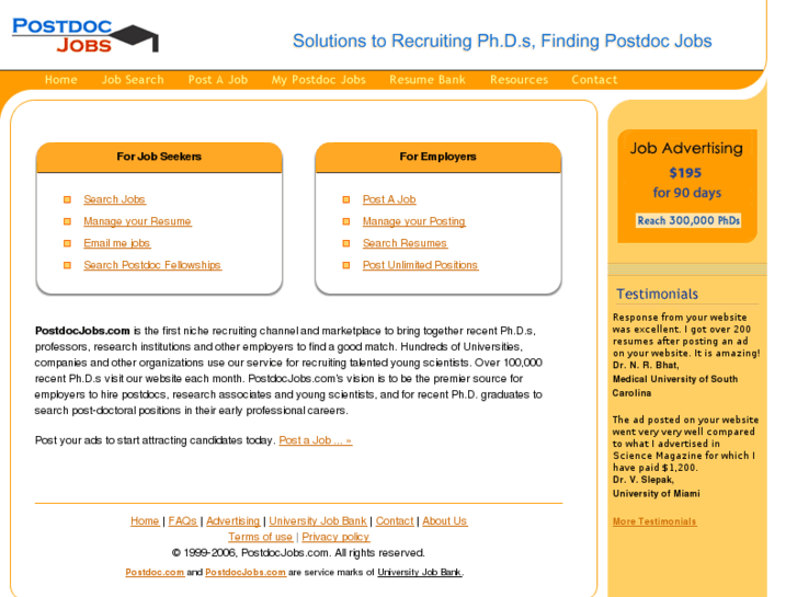 www.postdoc.net