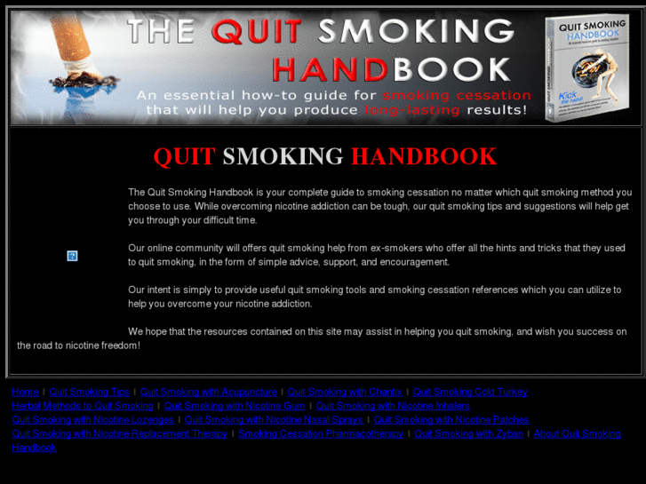 www.quitsmokinghandbook.com