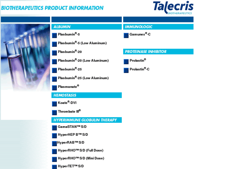 www.talecris-pi.info