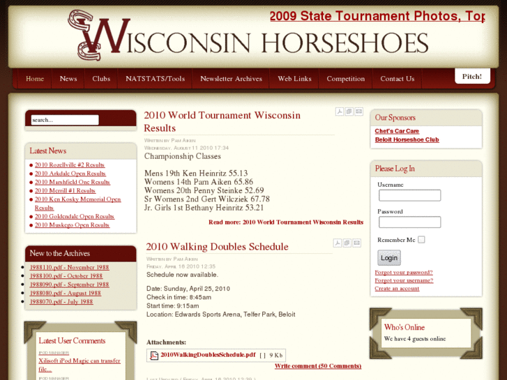 www.wihorseshoes.com