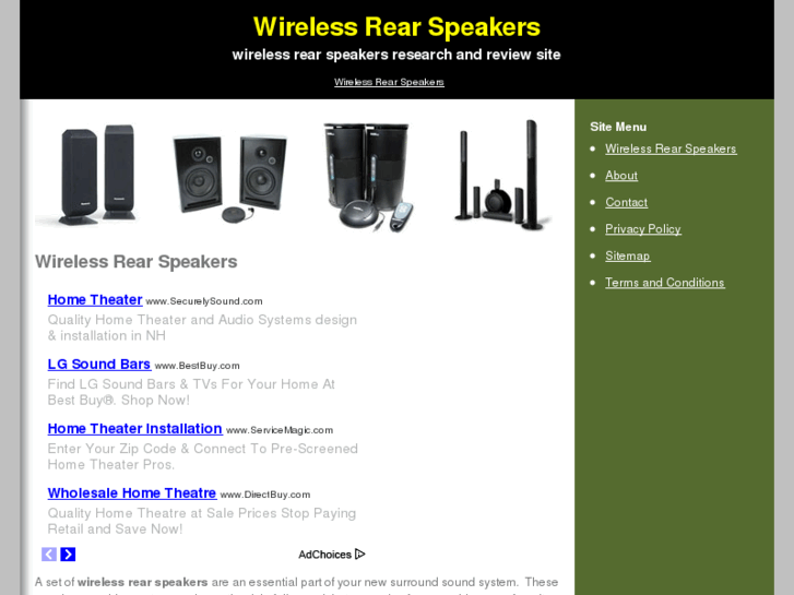 www.wirelessrearspeakers.net