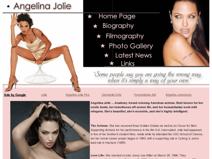 www.angelinajoliesite.net