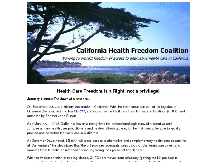 www.californiahealthfreedom.org