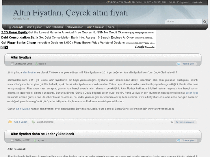 www.ceyrekaltinfiyati.org