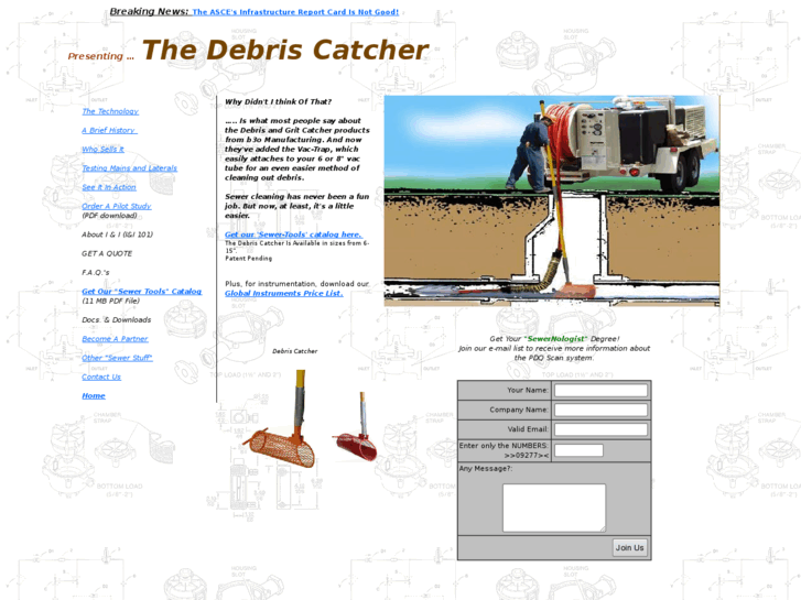 www.debriscatcher.com