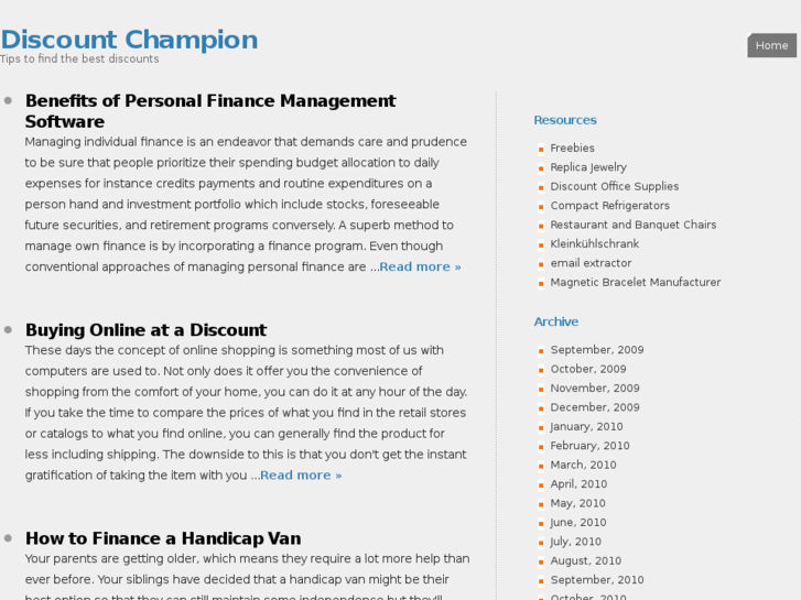 www.discountchampion.com