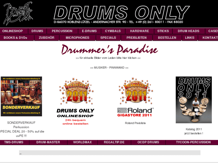 www.drums-only.com