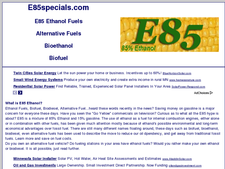 www.e85specials.com