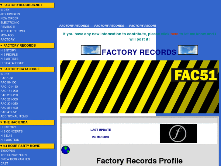 www.factoryrecords.net