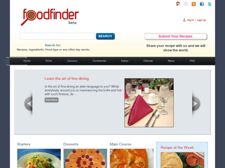 www.foodfinder.in