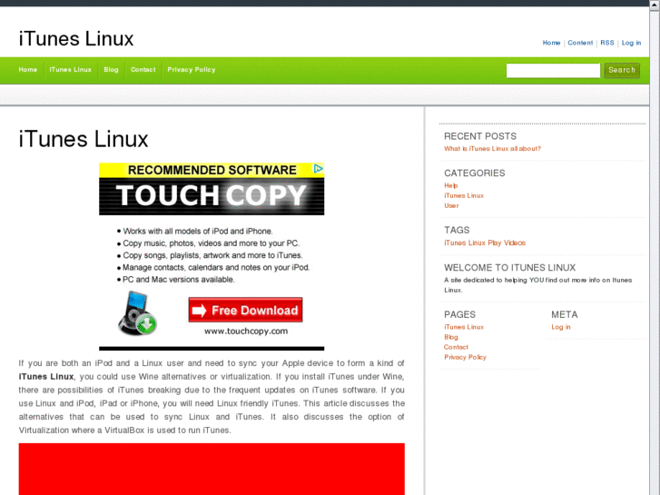 www.ituneslinux.net