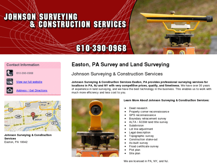 www.johnsonsurveylehighvalley.com