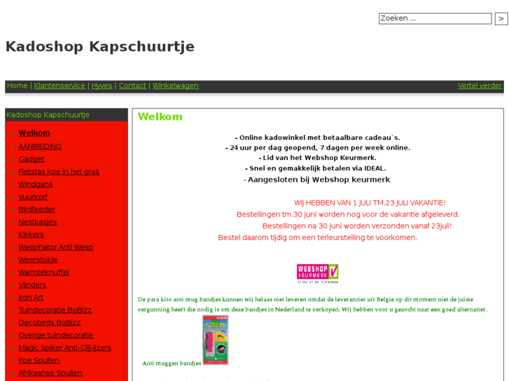 www.kapschuurtje.com