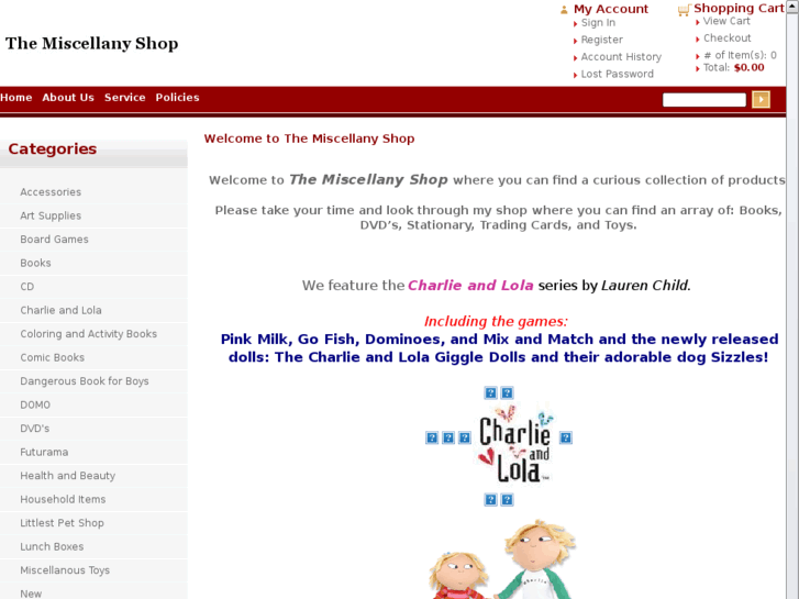 www.miscellany-shop.com