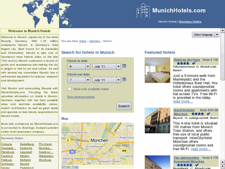 www.munichhotels.com