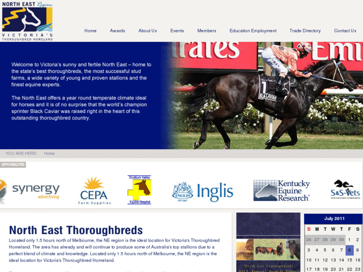 www.northeastthoroughbreds.com.au