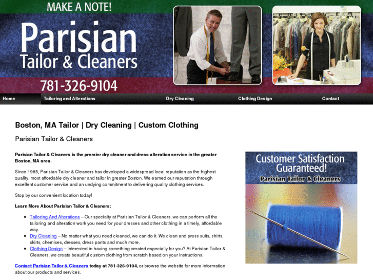 www.parisiantailorandcleaners.com