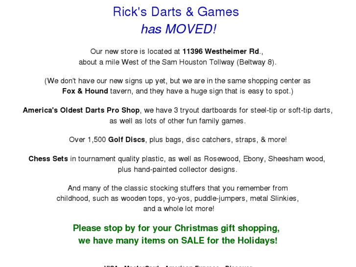 www.ricksdart.com