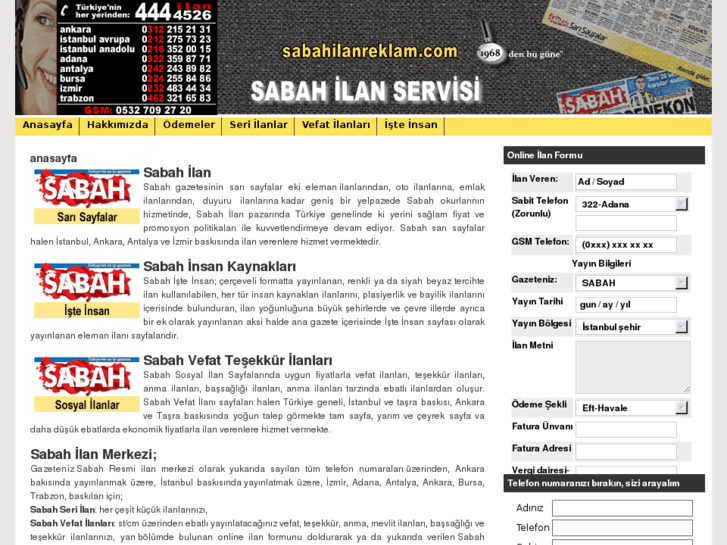 www.sabahilanreklam.com