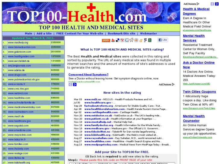 www.top100-health.com