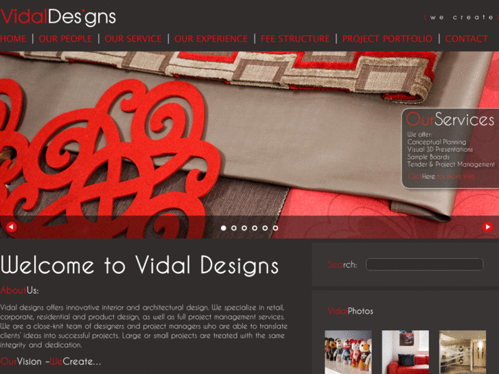 www.vidaldesigns.com