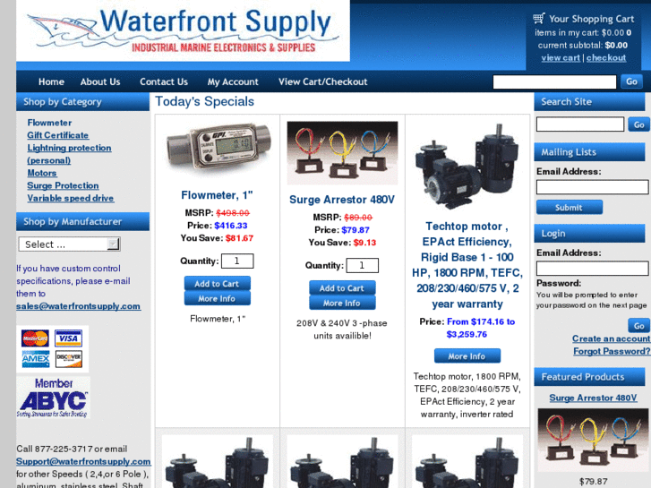 www.waterfrontsupply.com