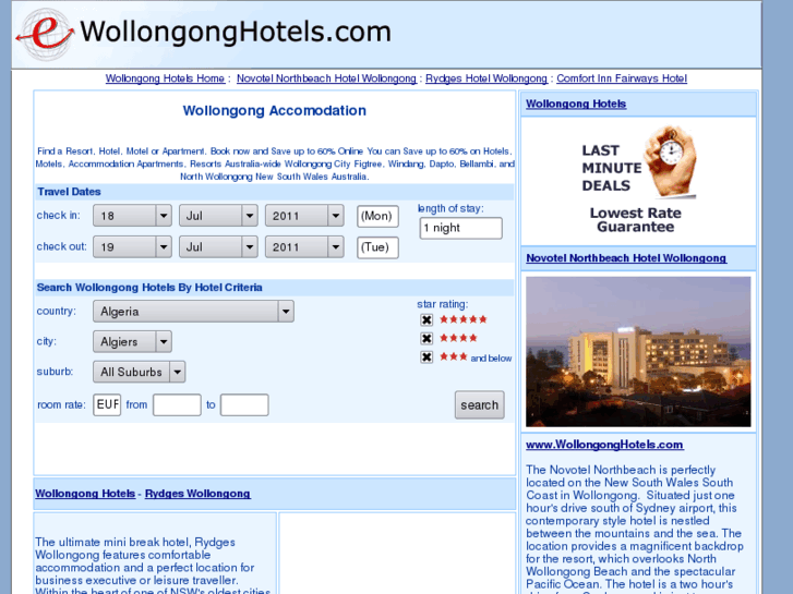 www.wollongonghotels.com