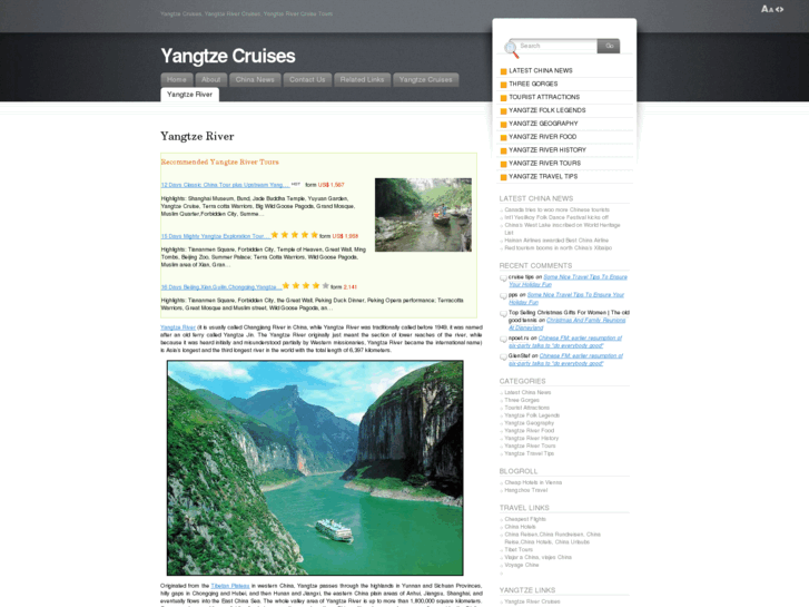 www.yangtzecruises.info