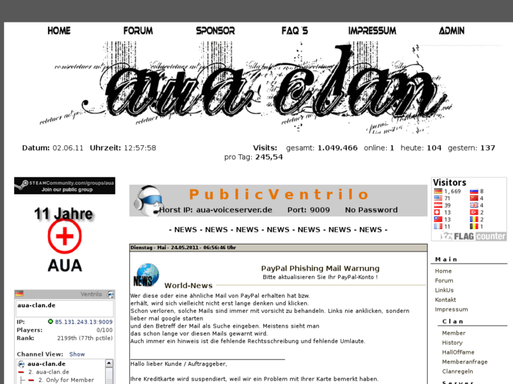 www.aua-clan.de