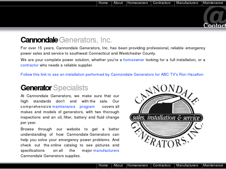 www.cannondalegenerators.com