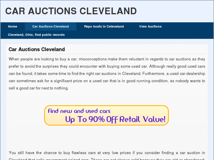 www.carauctionscleveland.com