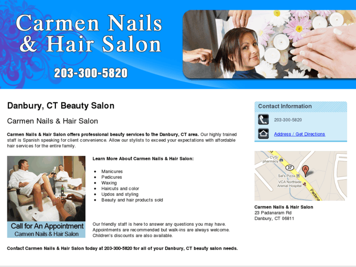 www.carmennailsandhairsalon.com