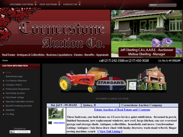 www.cornerstoneauctionco.com