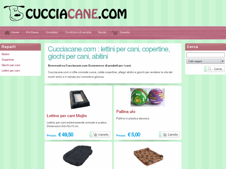 www.cucciacane.com