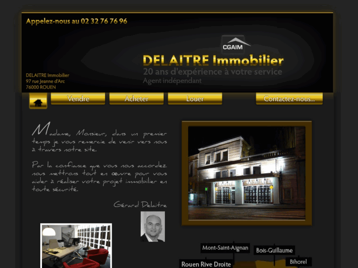 www.delaitre-immobilier.com