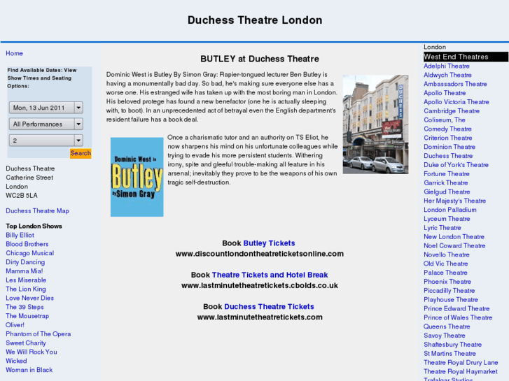 www.duchesstheatrelondon.com