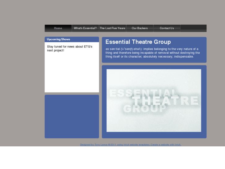 www.essentialtheatregroup.com