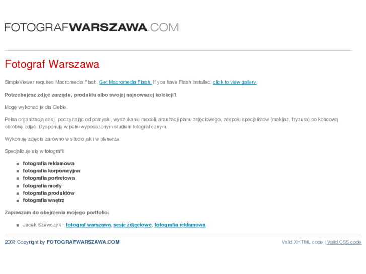 www.fotografwarszawa.com