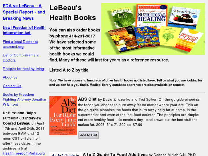 www.lebeaubooks.com