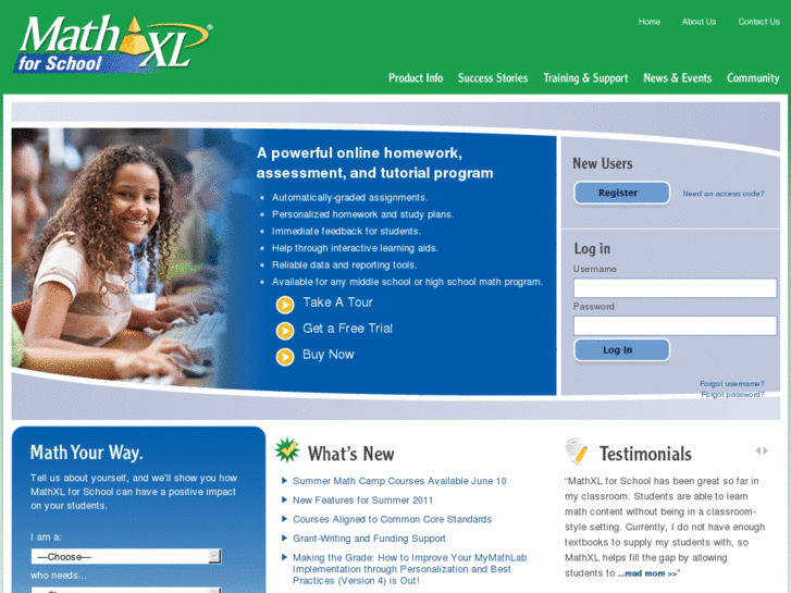 www.mathxlforschool.net