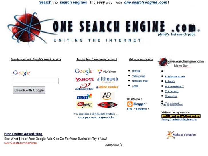 www.onesearchengine.com