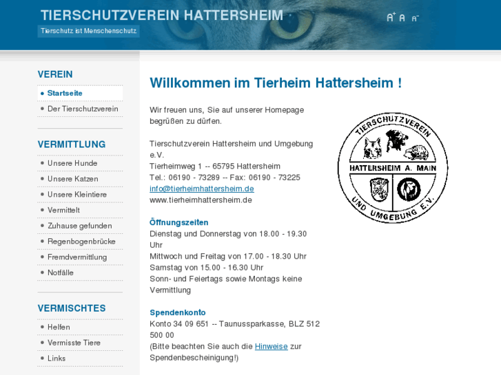 www.tierheimhattersheim.de