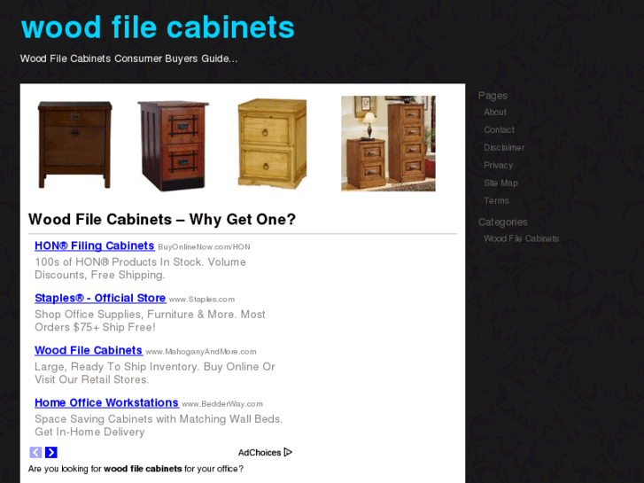 www.wood-file-cabinets.net