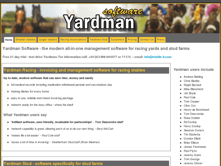 www.yardman-software.com
