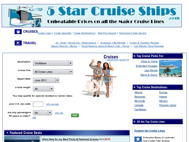 www.5starcruiseships.com