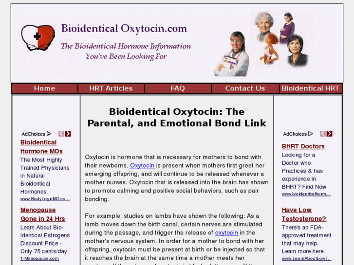 www.bioidenticaloxytocin.com