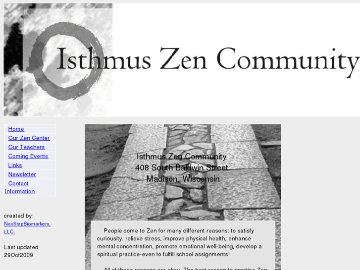 www.isthmuszencommunity.org