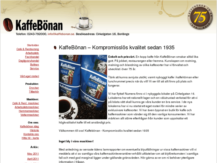 www.kaffebonan.se