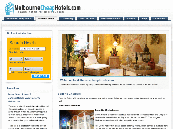 www.melbournecheaphotels.com