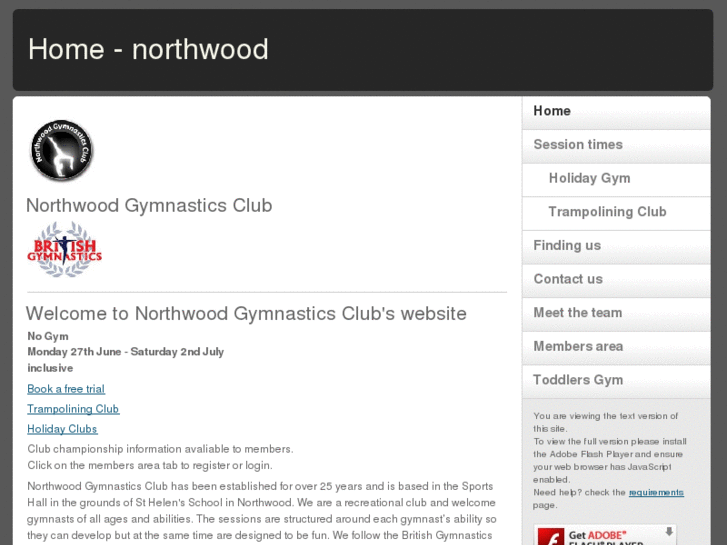 www.northwoodgymnasticsclub.co.uk